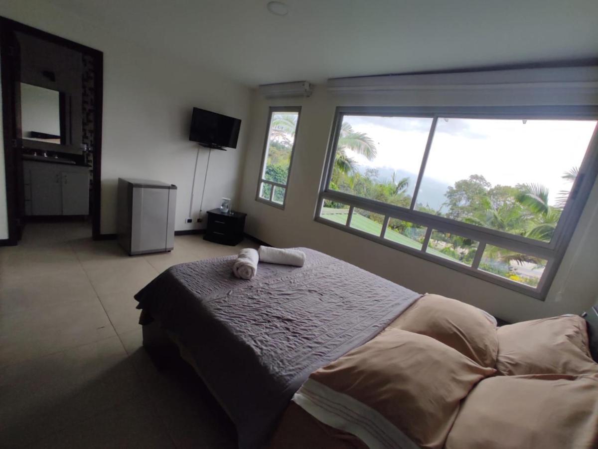 لا ميسا Habitacion Privada En Finca Turistica Hualcala المظهر الخارجي الصورة